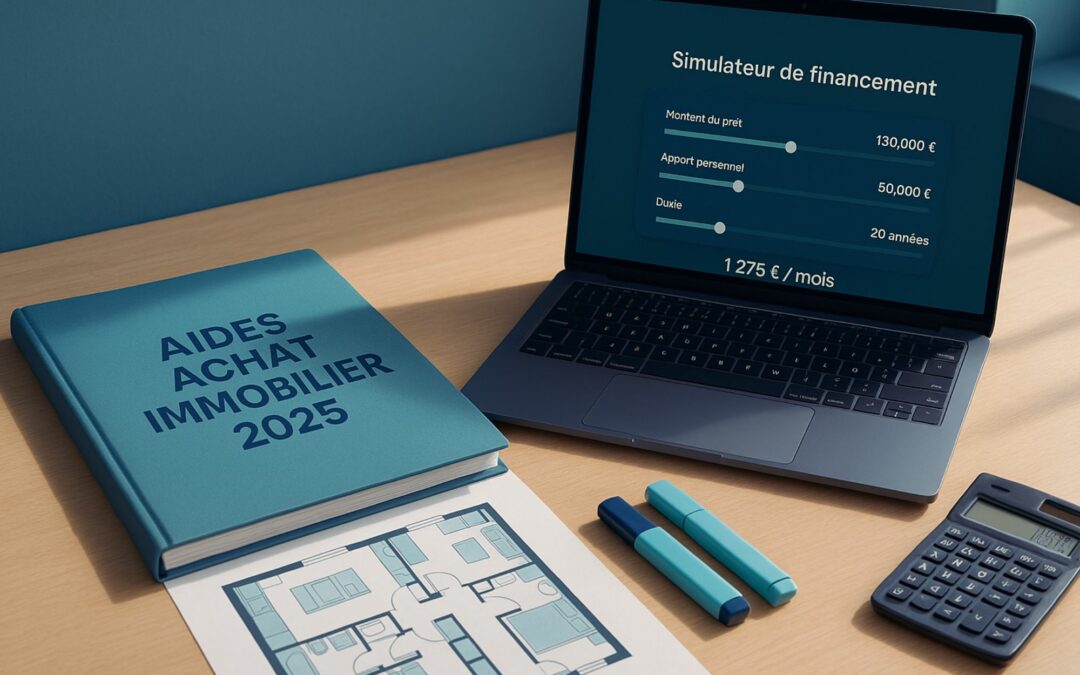 Illustration des aides financières pour l'achat immobilier en 2025