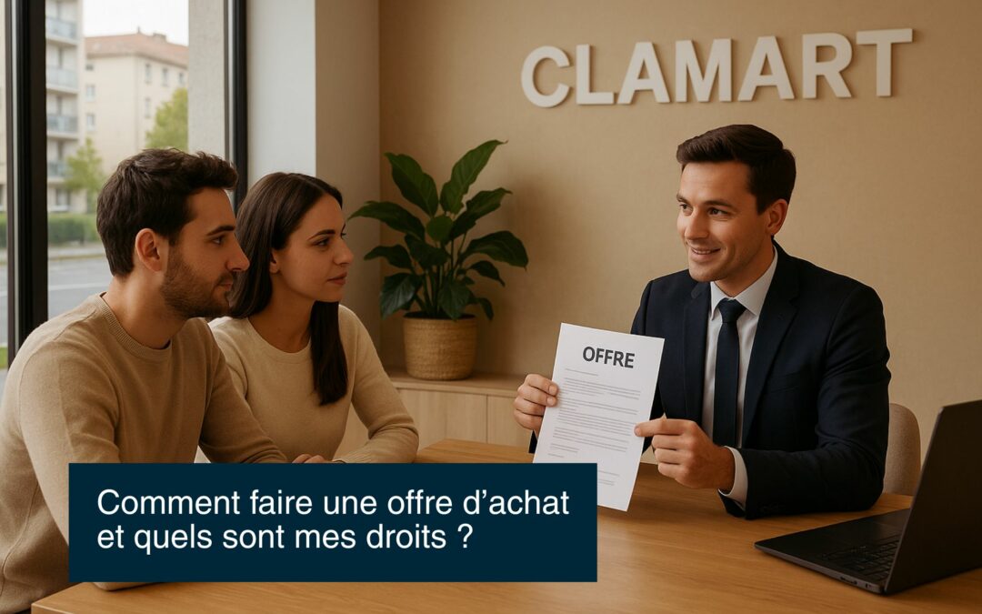 Acheteur à Clamart accompagné par Rive Ouest pour rédiger une offre d’achat