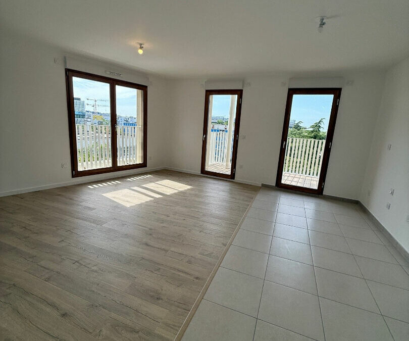 3 PIECES  DANS IMMEUBLE NEUF AVEC TERRASSE