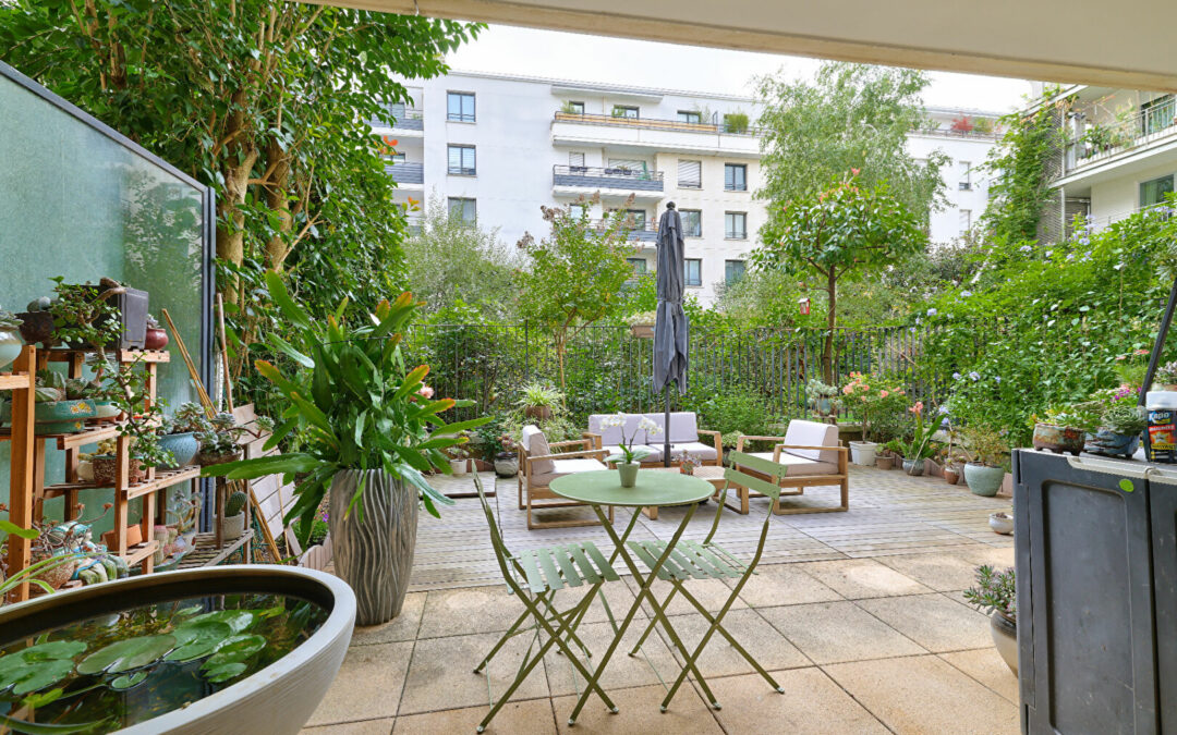 À vendre – Appartement 4 pièces avec jardins privatifs – Issy-les-Moulineaux – Résidence récente et sécurisée