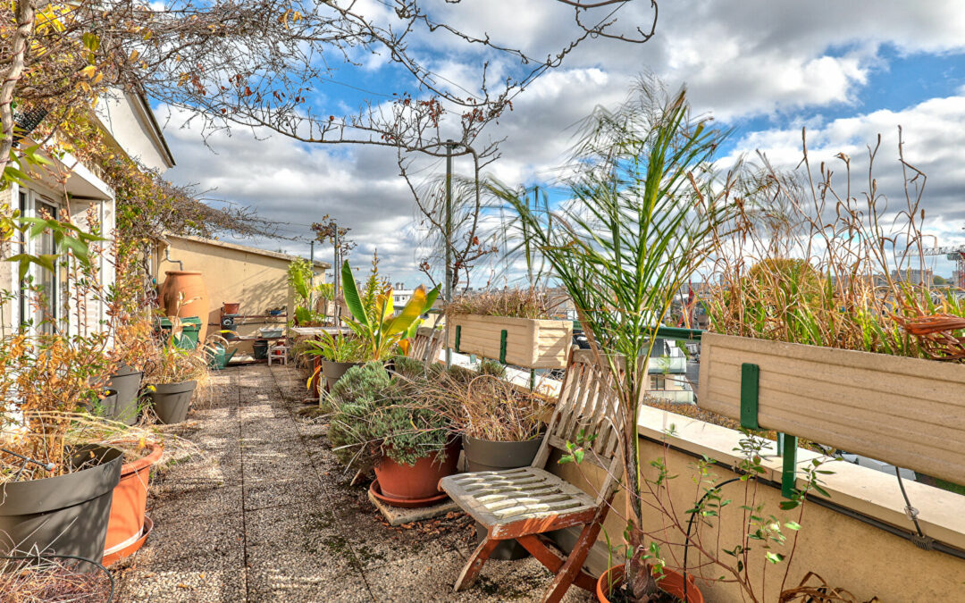 APPARTEMENT TERRASSE -3 PIECES – 76m²