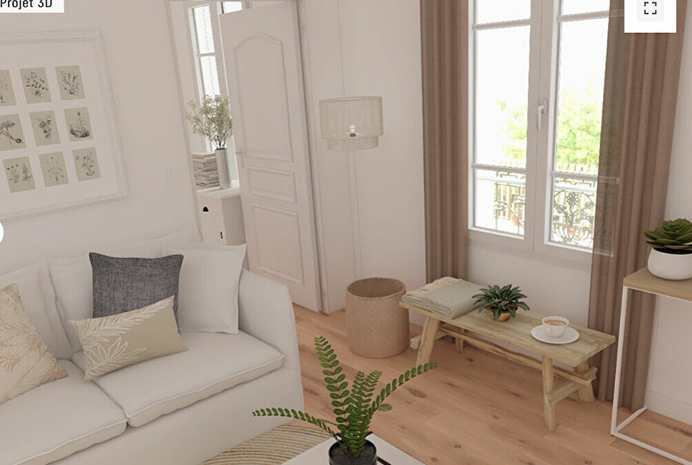 APPARTEMENT FORT POTENTIEL – 2 PIECES – 33.2 m²