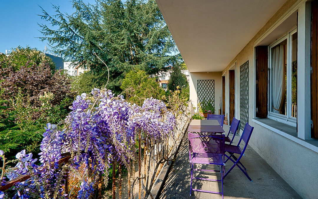 TERRASSE ET JARDIN – 7 PIECES – 150M²