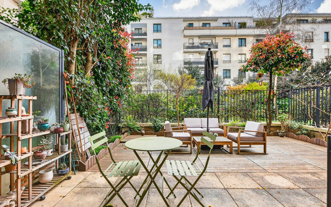 À vendre – Appartement 4 pièces avec jardins privatifs – Issy-les-Moulineaux – Résidence récente et sécurisée