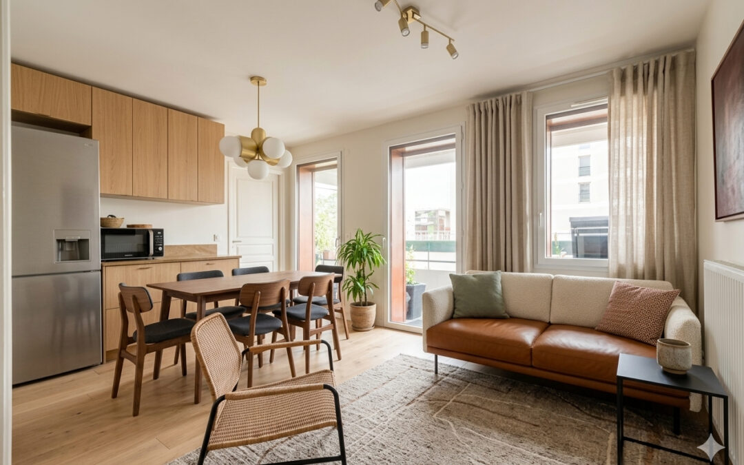 APPARTEMENT RÉCENT AVEC EXTÉRIEUR – 3 PIÈCES – 52 M²