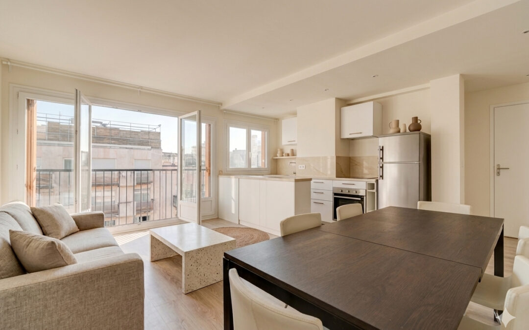 APPARTEMENT LUMINEUX – 2 PIECES –  45,39 M²
